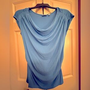 New York & Co Draping neck top